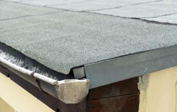 repair or replace Ousden flat roofing?
