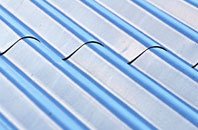 Ousden corrugated roofing